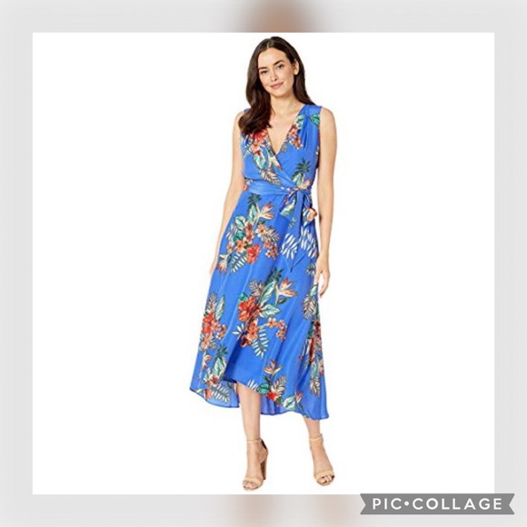 Tahari ASL Dresses & Skirts - NWT! Tahari Royal Tropical Bloom dress!